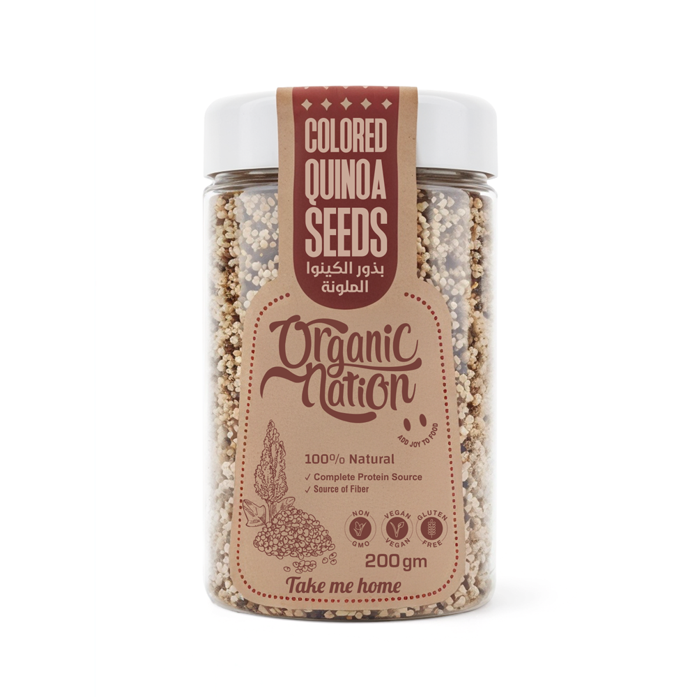 Organic Nation Colored Quinoa Seeds-200G