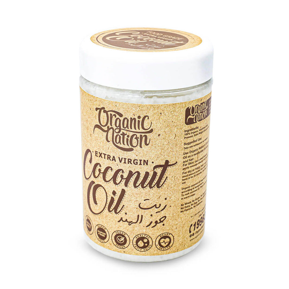 Organic Nation Coconut Oil Jar-250Ml