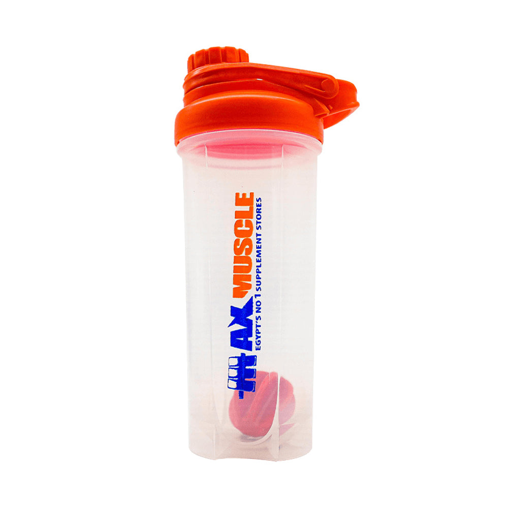 Max Muscle Shaker With plastic shaking Ball-700Ml