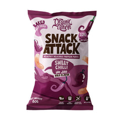 Organic Nation Snack Attack Protein Puffs-1Serv.-60G