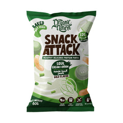 Organic Nation Snack Attack Protein Puffs-1Serv.-60G