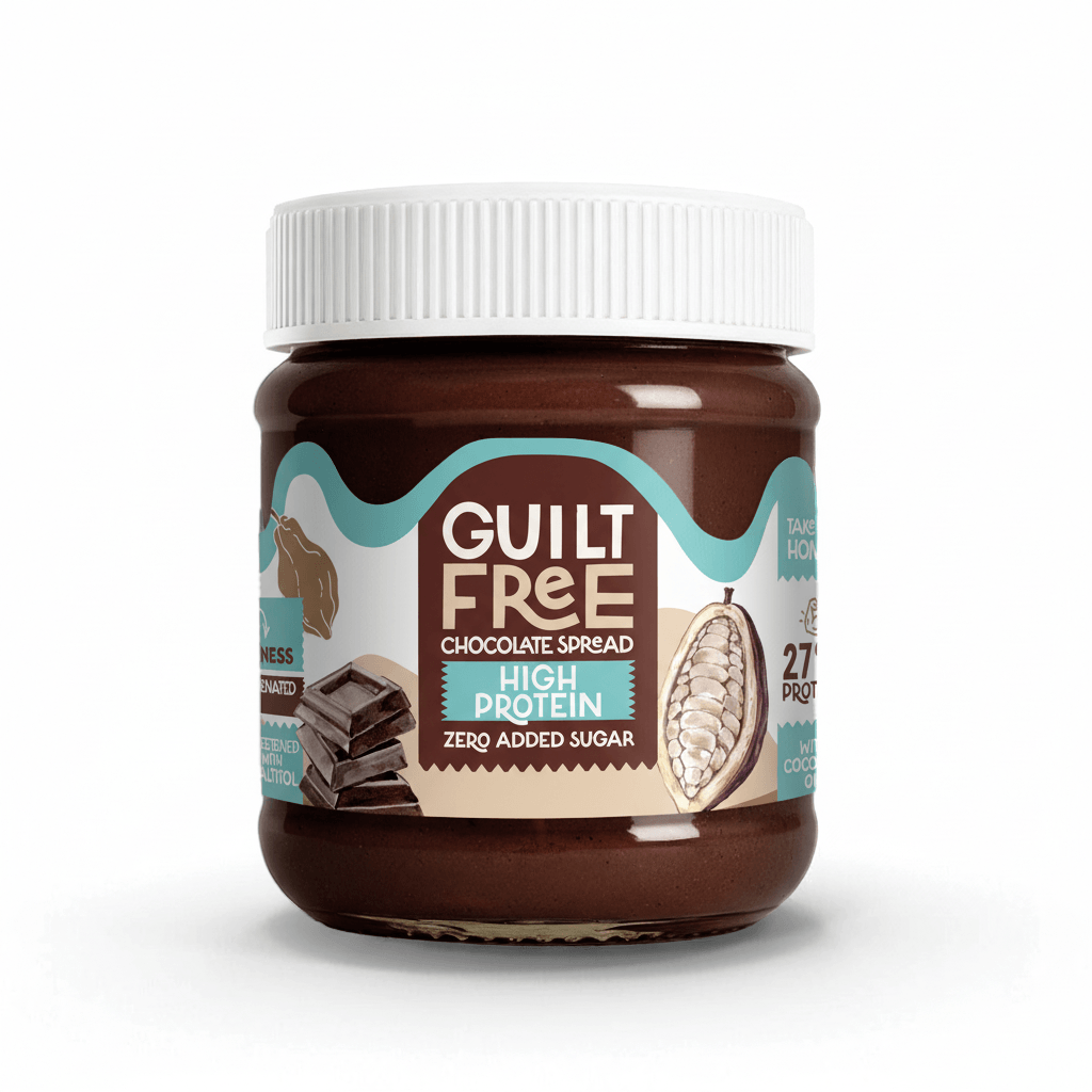 Organic Nation Guilt Free Chocolate Spread High Protein