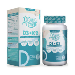 Organic Nation D3+K2 -60Serv.-60Tablets