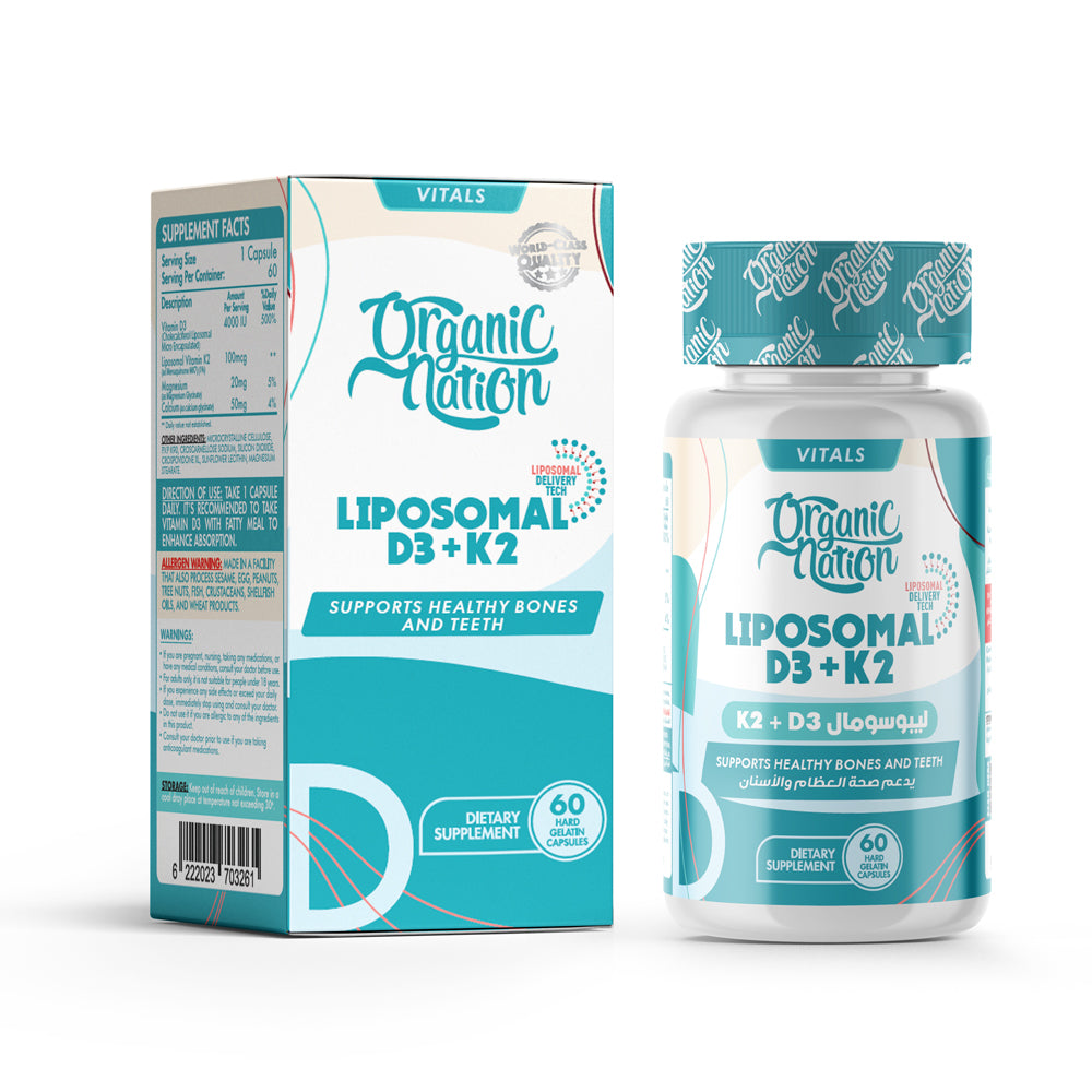 Organic Nation Liposomal D3+K2