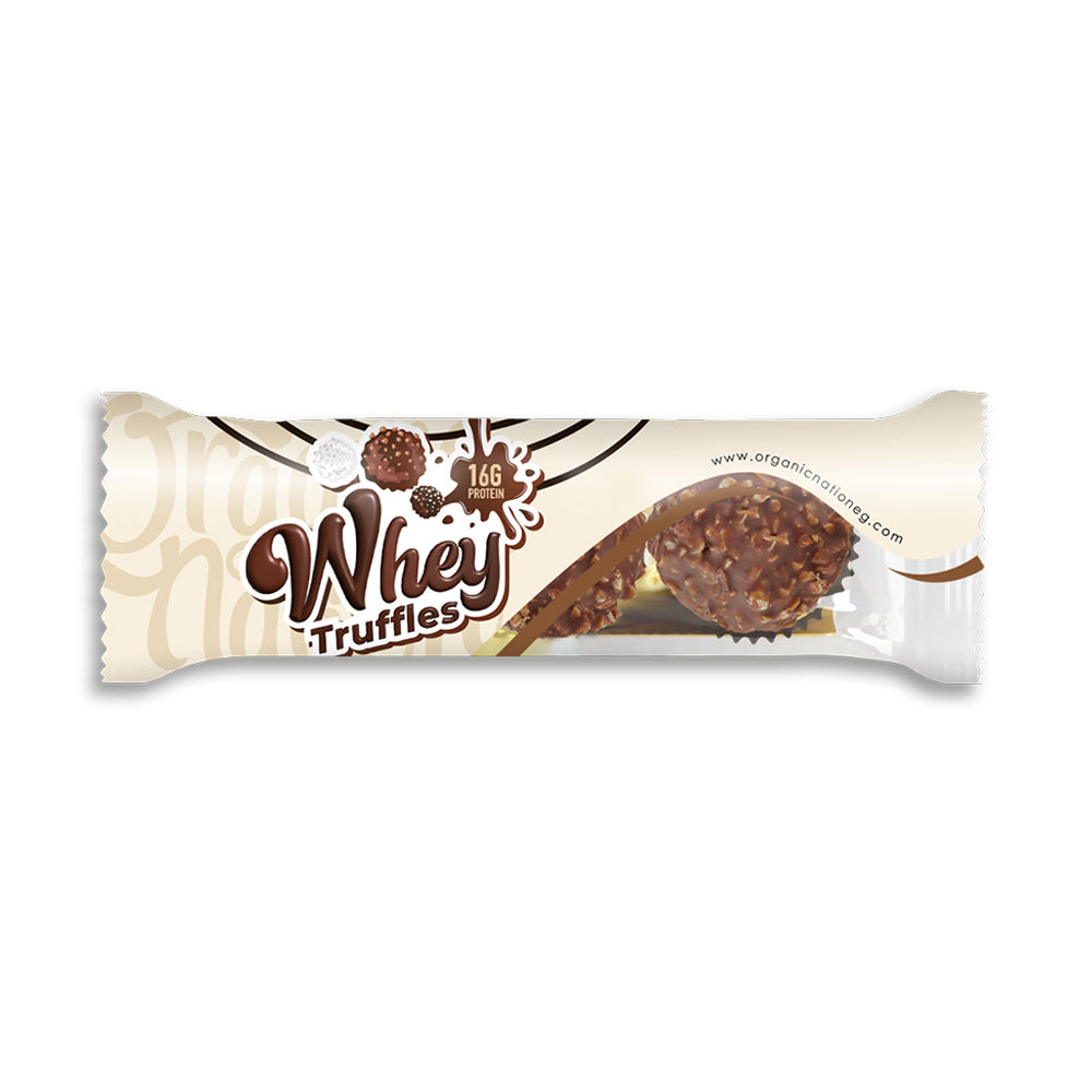 Organic Nation Whey Truffles.-54G.-3Truffles