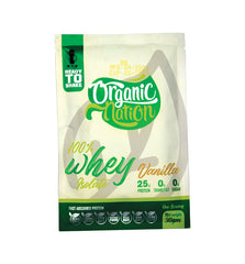 Organic Nation 100% Isolate Whey-1Serv.-30G
