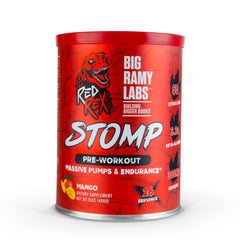 Big Ramy Labs Red Rex Stomp Pre-Workout Massive Pumps & Endurance-26Serv.-455G