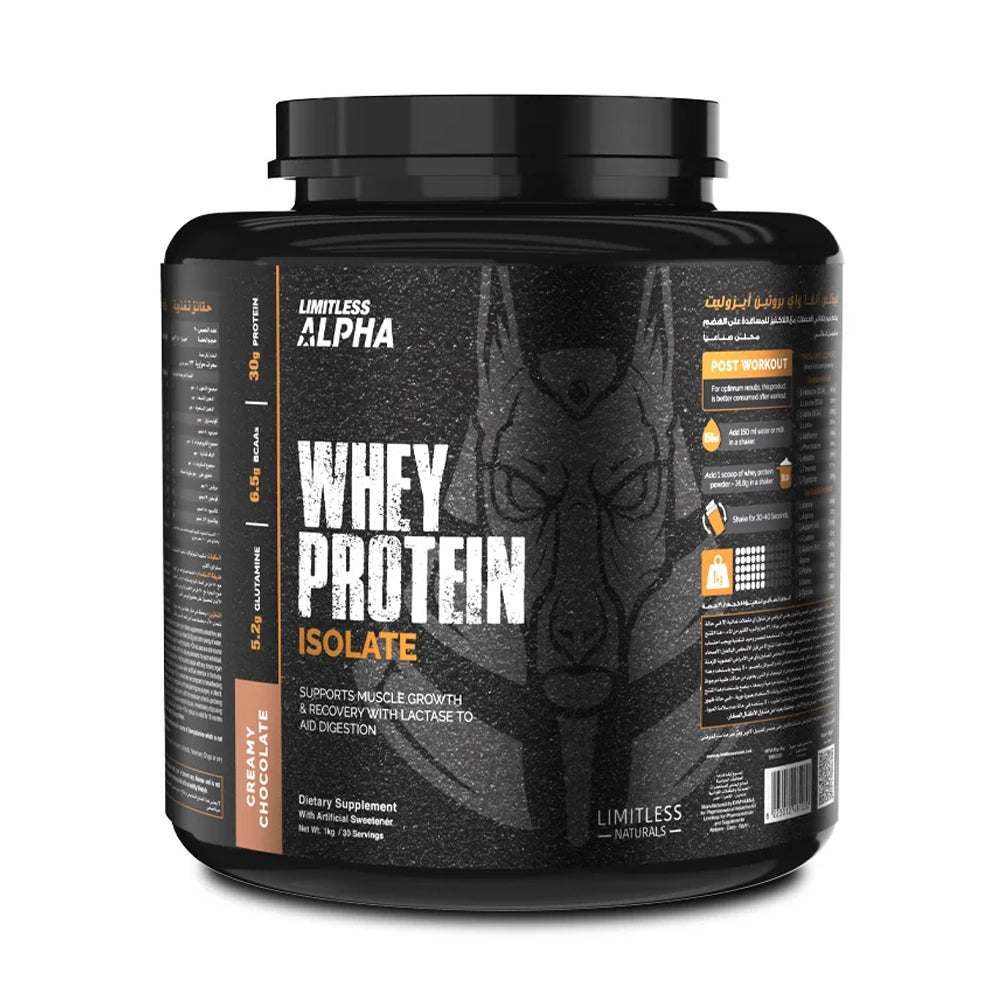 Limitless Alpha Whey Protein Isolate-30Serv.-1KG