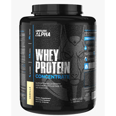 Limitless Alpha Whey Protein Concentrate-60Serv.-2KG.
