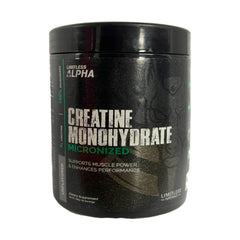 Limitless Alpha Creatine Monohydrate Micronized-Unflavored