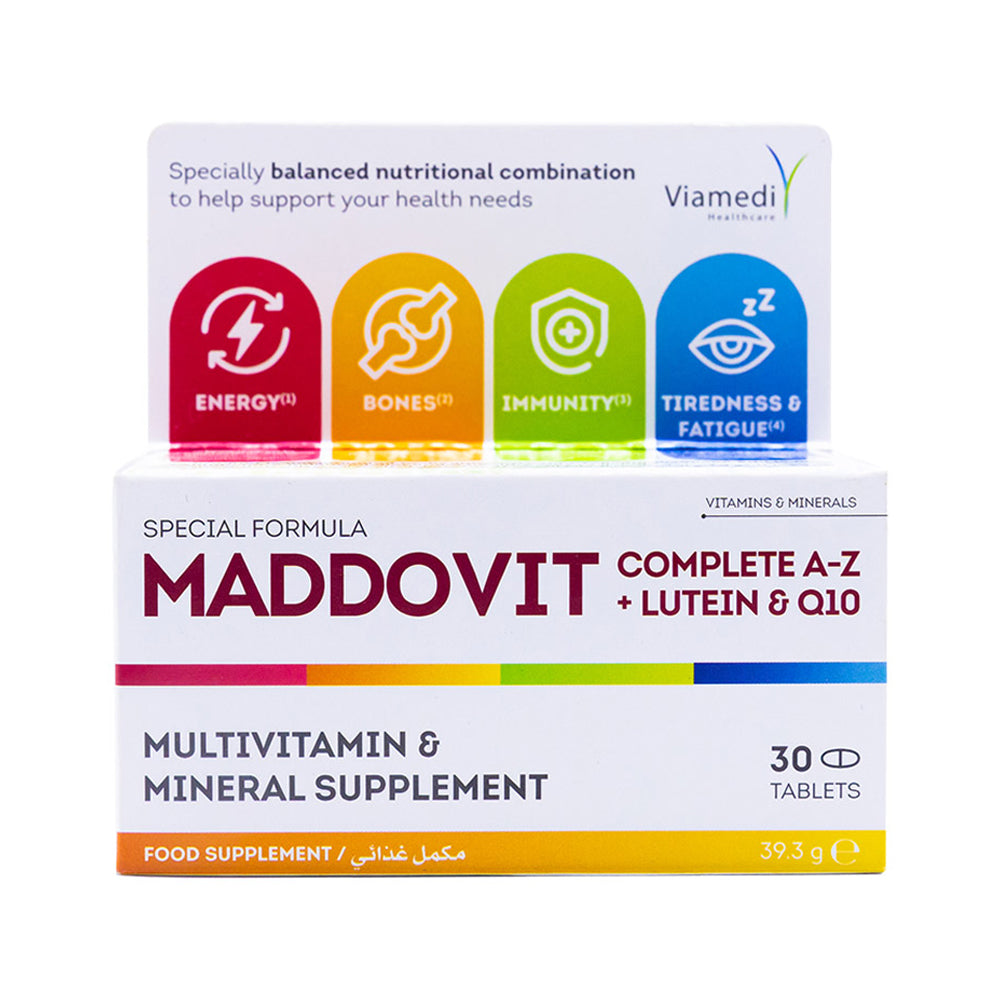 Maddox Pharma Swiss Maddovit Complete A-Z Special Offer-30Serv.-30Tabs