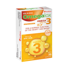 Healthera Omegalox Omega3 Offer-1000Mg.-60Serv.-30Caps
