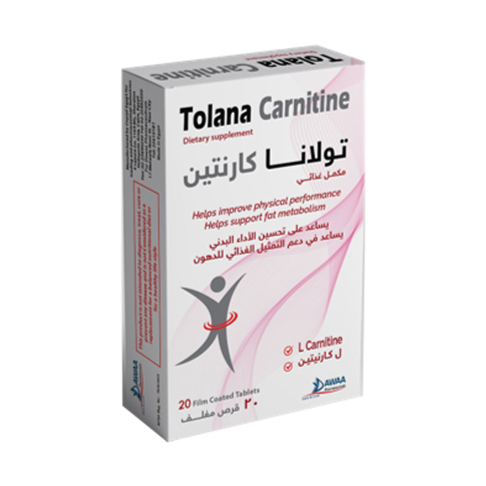 Tolana Carnitine L-Carnitine-20Serv-20Tablets
