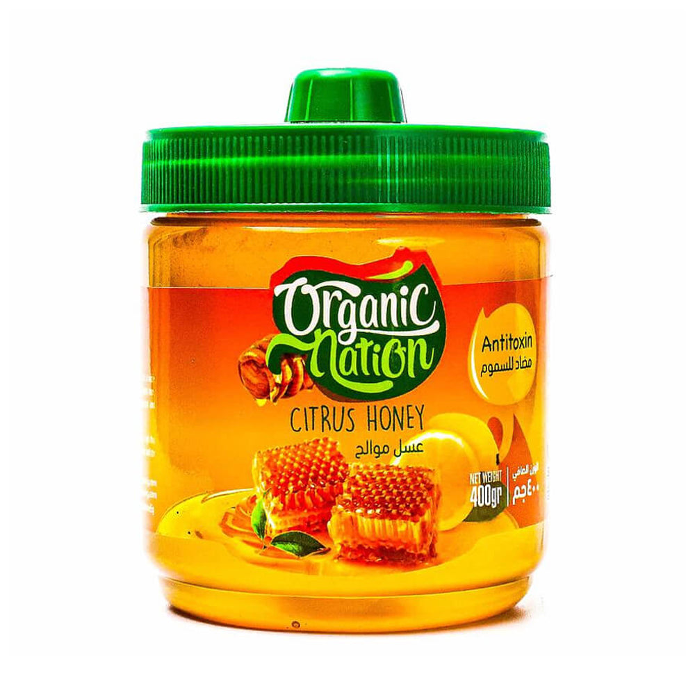 Organic Nation Honey Citrus-400G