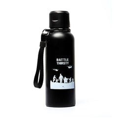 Max Muscle Army Stainless Thermos Bottle-400ml