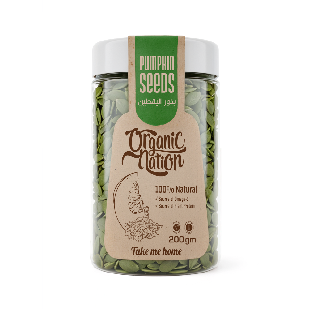 Organic Nation Pumpkin Seeds-200G