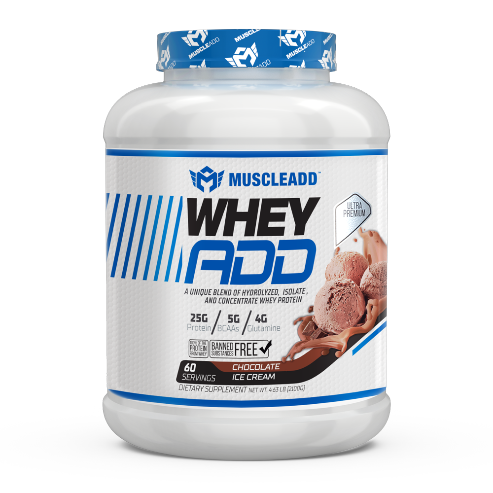 Muscle Add Whey Add-60Serv.-2100G