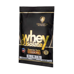 Challenger Nutrition 100% Whey protein Isolate-1Serv.-34G-Chocolate