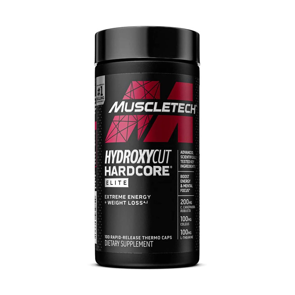 Muscletech Hydroxycut Hardcore Elite-50Serv.-100Caps.