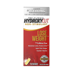 Pro Clinical Hydroxycut Non-Stimulant-36Serv.-72Rapid-Release Capsules