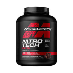 Muscletech Nitrotech Ripped-42serv.-1810G.-Chocolate Fudge Brownie
