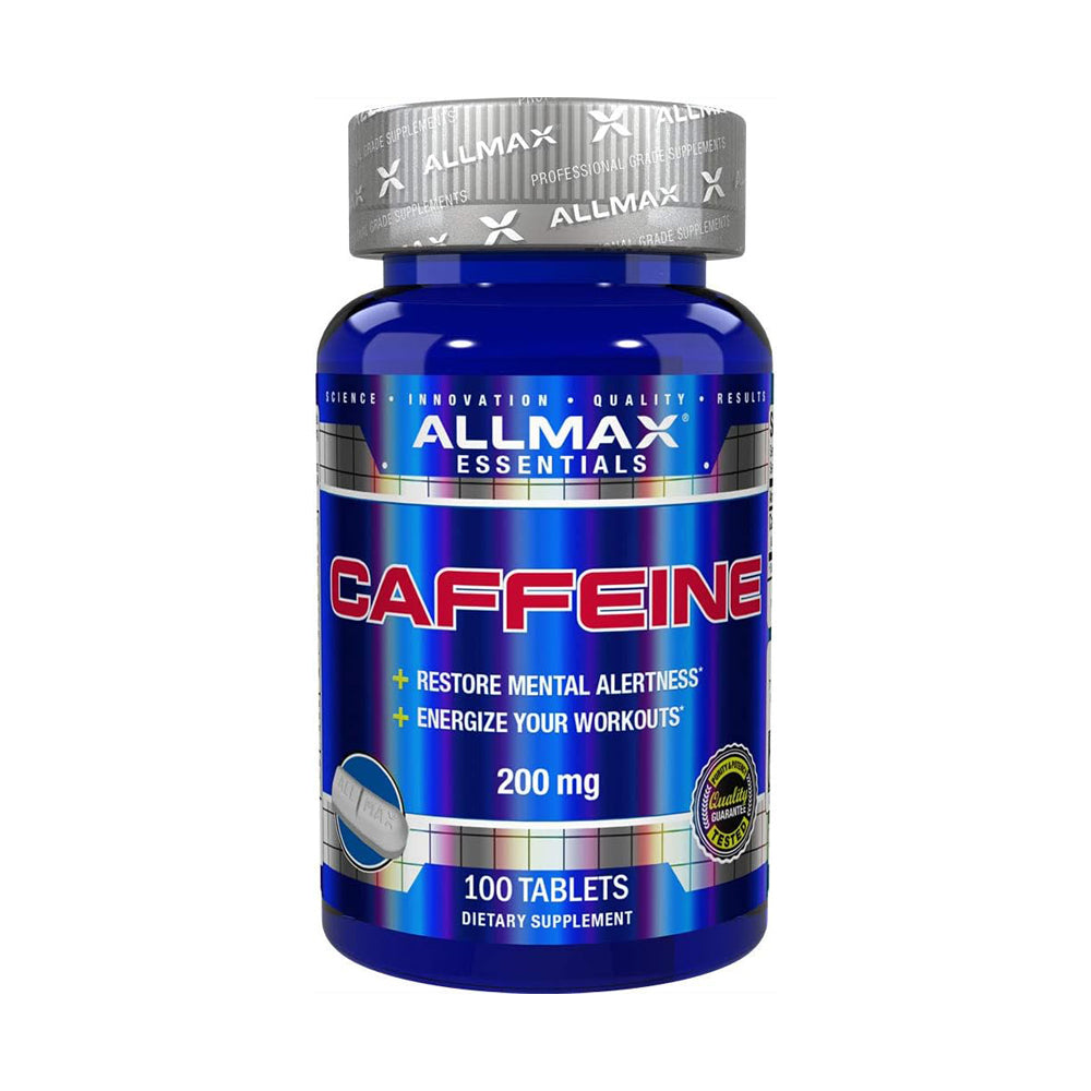Allmax Essentials Caffeine 200mg-100Serv.-100Tablets