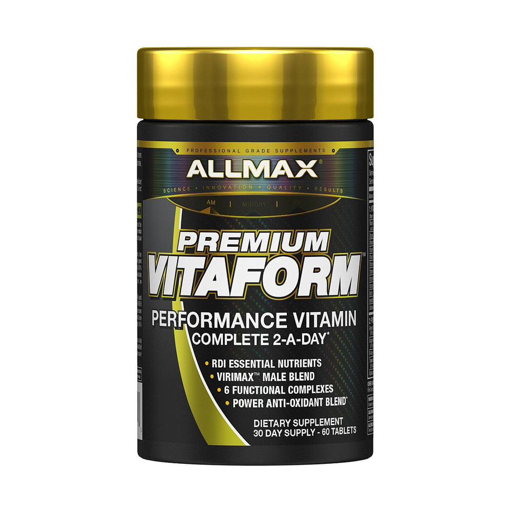 AllMax Nutrition VitaForm Multi Vitamin for Men-30serv.-30 Day-60Tabs.