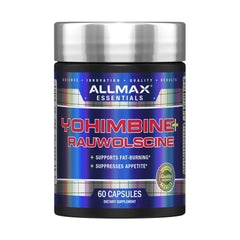 AllMax Nutrition Yohimbine+Rauwolscine-60Serv.-60Caps.
