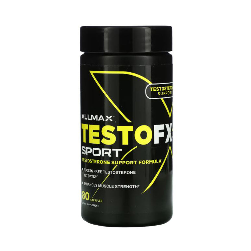 Allmax Testo Fx Sport Testosterone Support Formula-20Serv.-80Capsules