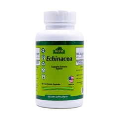 Alfa Vitamins Echinacea Supports Immune System-30Serv.-90Capsules