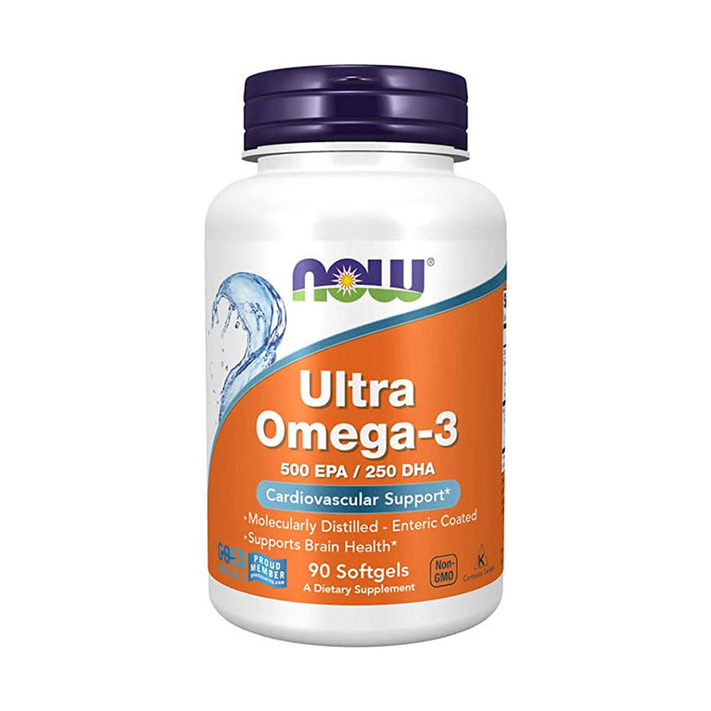 Now Foods Ultra Omega-3 500Epa 250Dha-90Serv.-90Softgels.