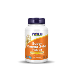 Now Foods Super Omega 3-6-9 Fish oil-90Serv-90Soft Gels