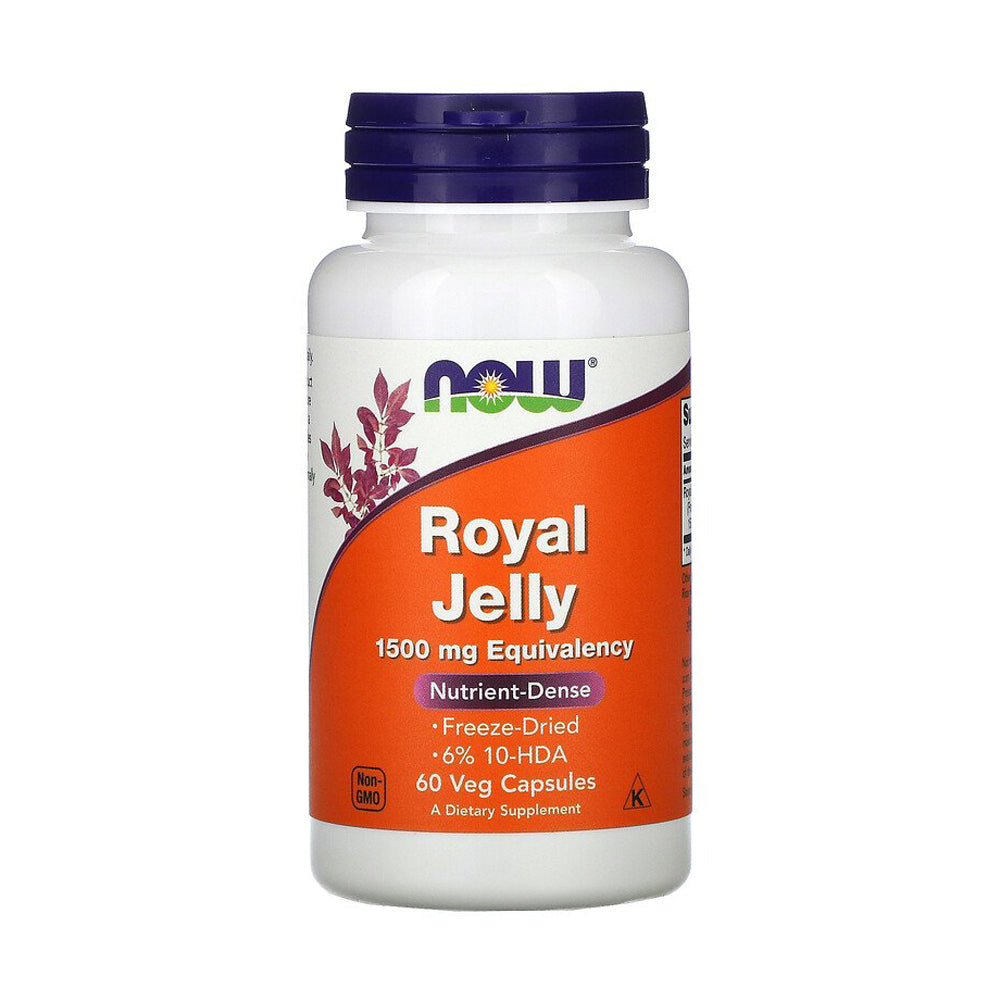 Now Foods Royal Jelly 1500Mg-60Serv.-60Veg Caps 2.