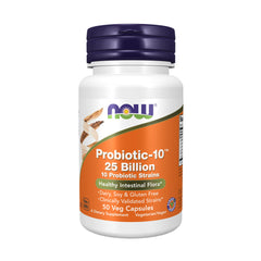 Now Foods Probiotic-10, 25Billion-50Serv.-50Veg Capsules