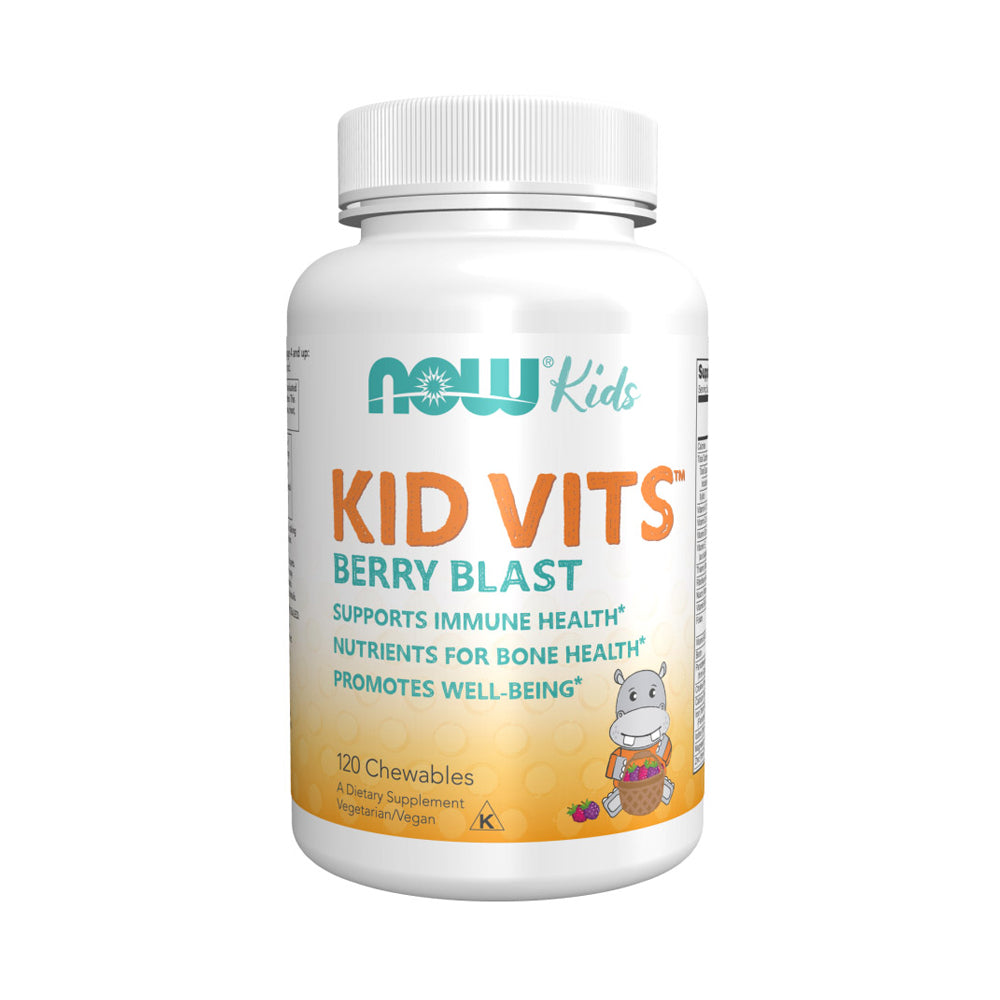 Now Foods Kid Vits Berry Blast-60Serv.-120Chewables