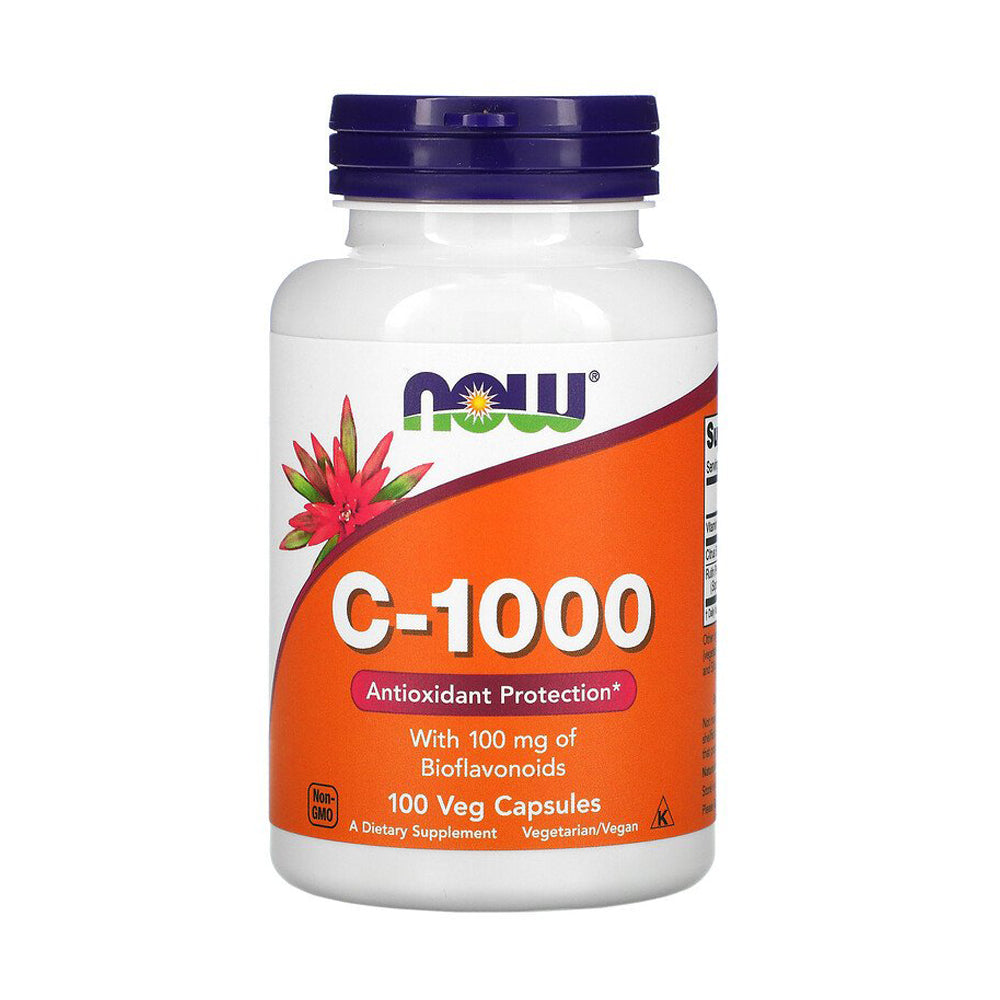 Now Foods VITAMIN C-1000Mg-100Serv.-100Veg Caps.