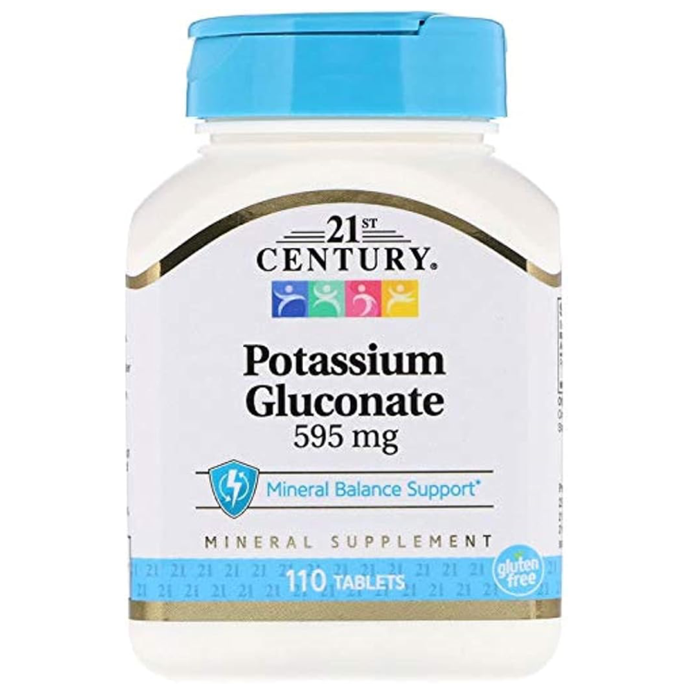 21st Century Potassium 595mg.-110Tablets
