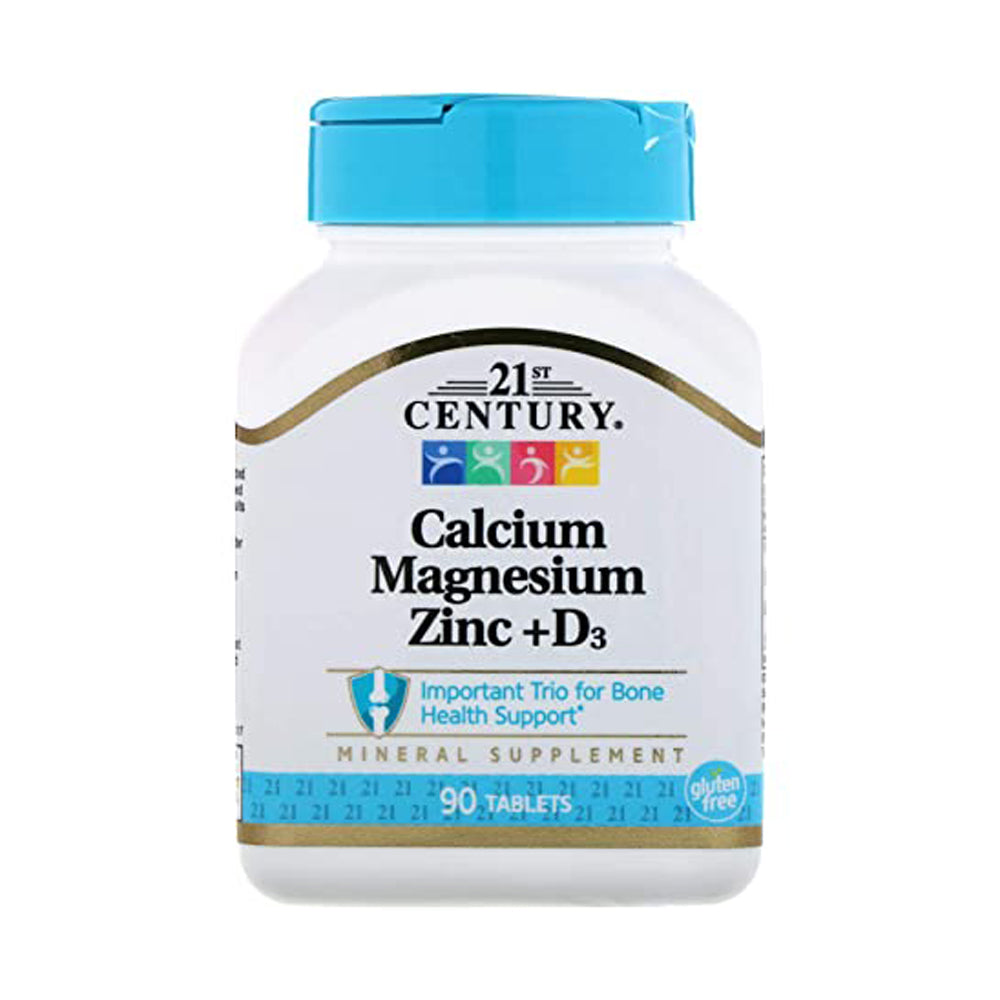 21st Century Calcium Magnesium Zinc+D3.