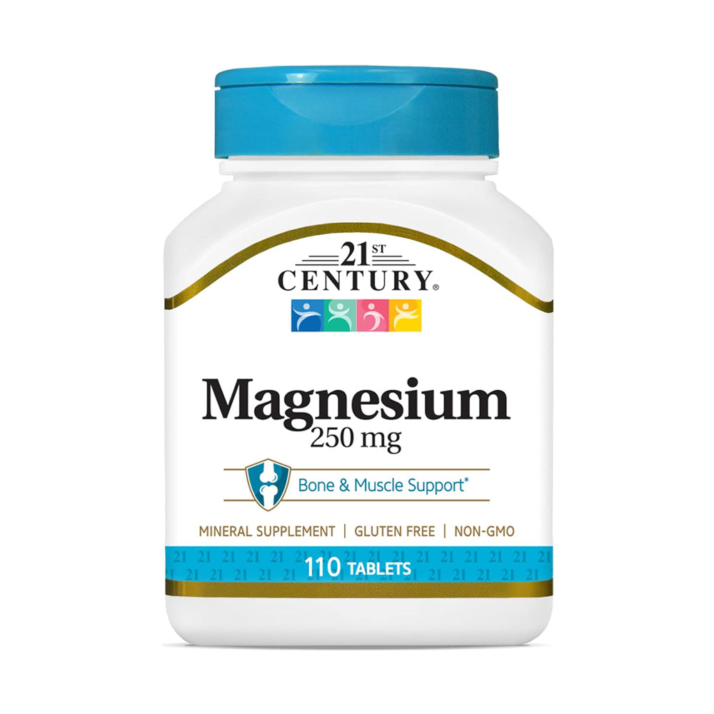 21st Century Magnesium 250mg-110Serv.-110Tablets