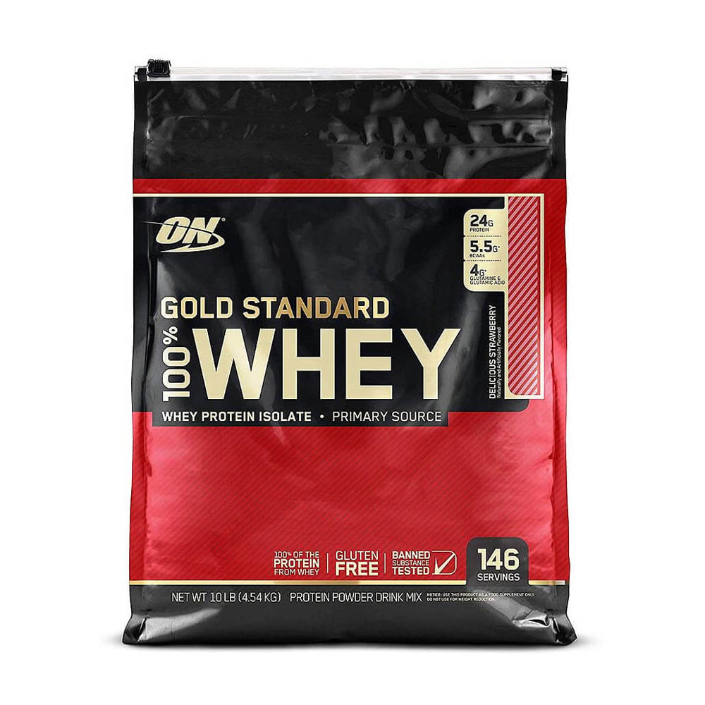 Optimum Nutrition Gold Standard 100% Whey-146Serv.-4.54KG