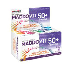 Maddox Pharma Swiss Maddovit 50+Ginseng-30Serv.-30Tablet