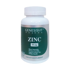 Genesisvit Pharma Zinc 50mg-100Serv.-100Tabs.
