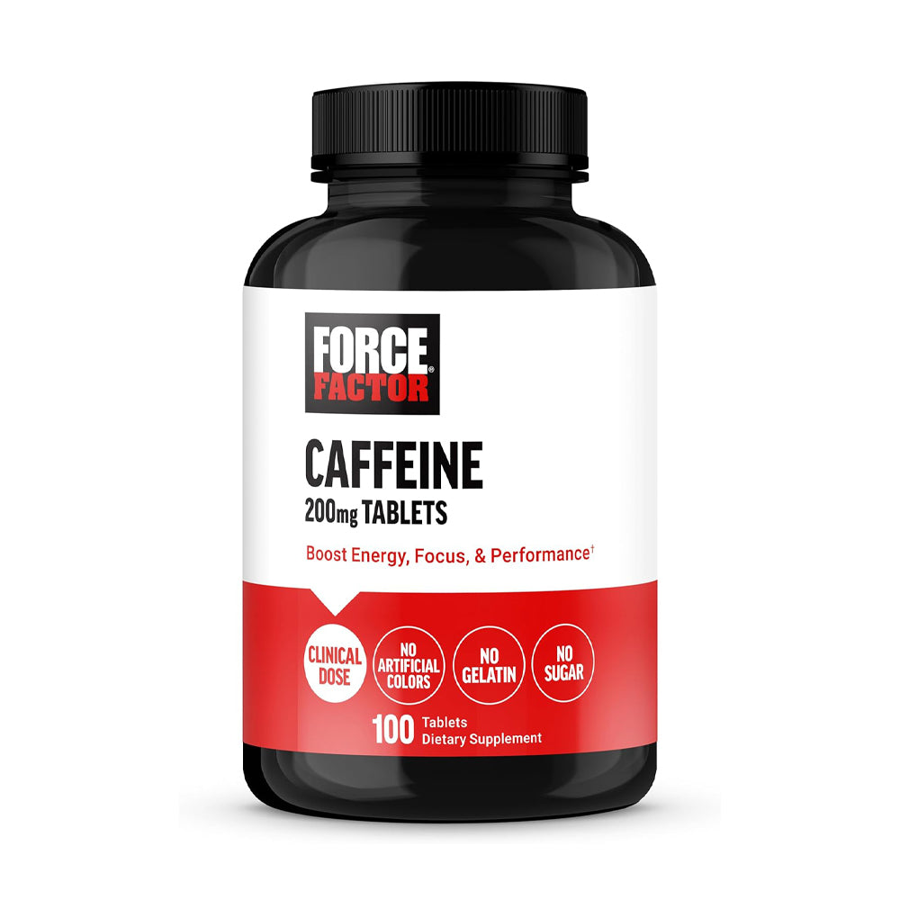 Force Factor Caffeine 200Mg-100Serv.-100Tablets
