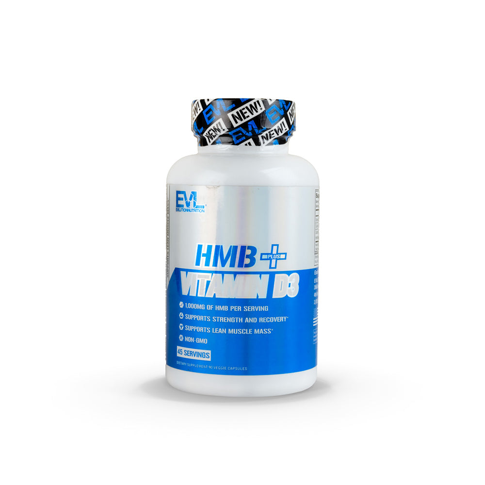 Evlution Nutrition Hmb+Vitamin D3-45Serv-90Capsules