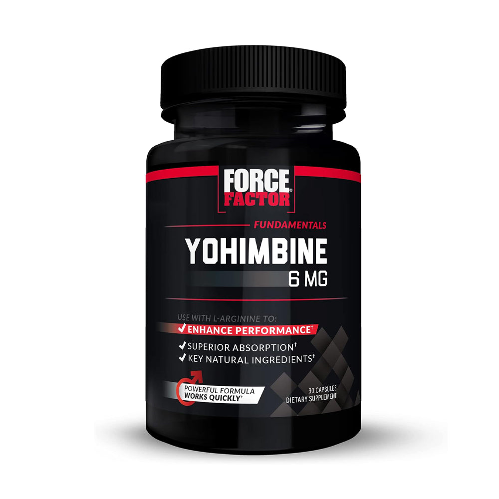 Force Factor Fundamentals Yohimbine 6Mg-30Serv.-30Vegetable Capsules