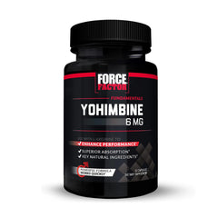 Force Factor Fundamentals Yohimbine 6Mg-30Serv.-30Vegetable Capsules