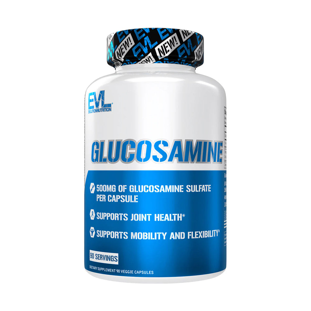 EVL Glucosamine 90Serv.-90Veggie Capsules.