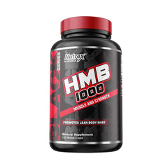 Nutrex Research HMB 1000 Muscle And Strenght-60Serv.-120Black Caps.