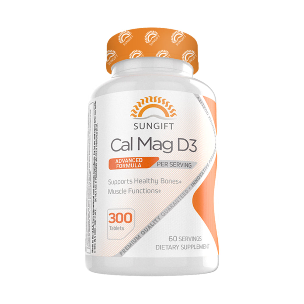 Sun Gift Cal Mag D3-60Serv.-300Tabs.