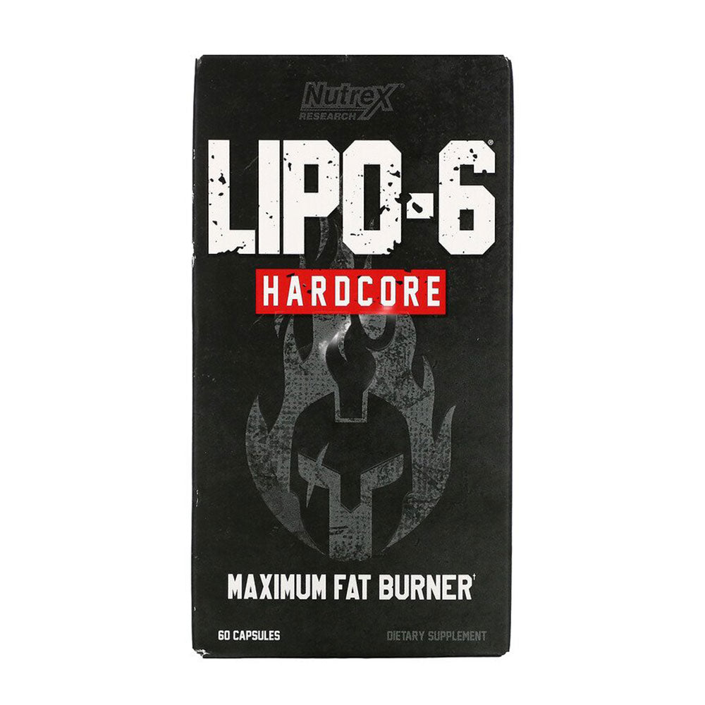 Nutrex Research Lipo 6 Hardcore Maximum Strength-60Serv-60Capsules